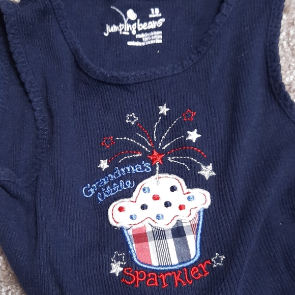 July 4 Grandma's Sparkler Tank - Picture 4 of 4